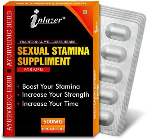 Inlazer Se Xual Stamina Natural Capsules For Pleasure Fast Acting Hard Long Orgasm Price In