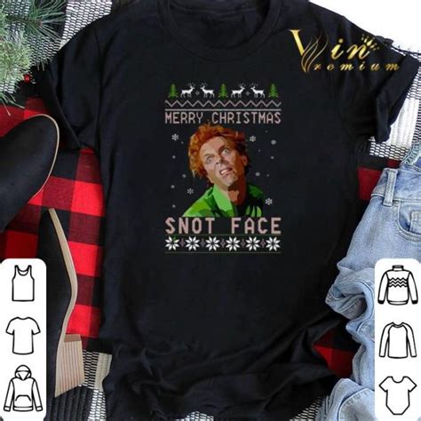 Merry Christmas Drop Dead Fred Snot Face Shirt Hoodie Sweater