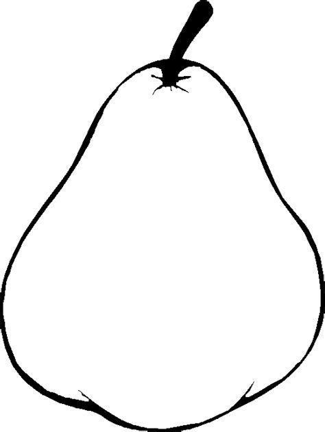 Pear Template ClipArt Best