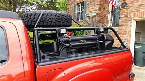 Hooke Road Tacoma Overland Bed Rack W Tonneau Cover Adapters 6 Brackets For Toyota Tacoma 2005