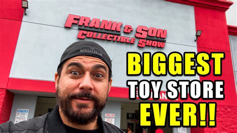 My First Visit To Frank And Son Collectible Show Toy Store Tour YouTube