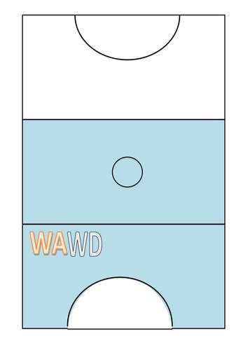 Netball Court Positions Teaching Cards Teaching Resources