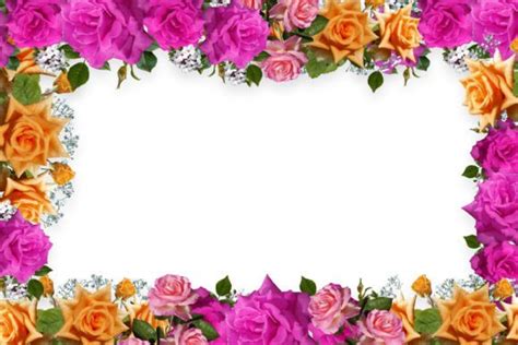 Floral Frame Background Graphic by Fstock · Creative Fabrica