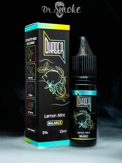 Жидкость Chaser Black Salt Lemon Mint 15ml купить в Киеве и Украине