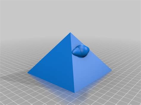 3d Printed The All Seeing Eye Of The Pyramid By Neoqueensarenity Pinshape