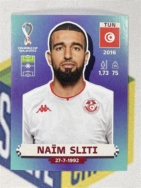 Tun Na M Sliti Tunisia Panini World Cup Sticker Solve