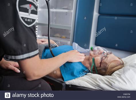 Emt Worker Listening Hi Res Stock Photography And Images Alamy