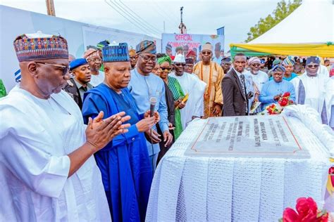 Vp Shettima Inaugurates Km Ogbomoso Iseyin Road Constructed By