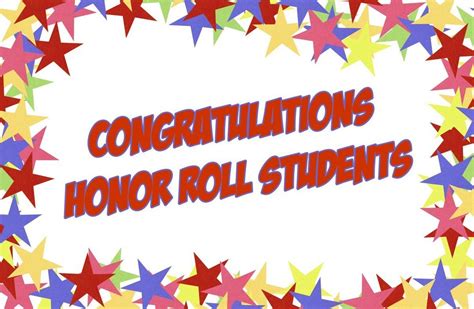 Middle School Honor Roll 2024 Date Zaria Adrianne