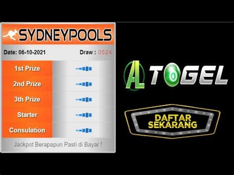 LIVE DRAW SYDNEY HARI INI 8 OKTOBER 2021 LIVE DRAW SYDNEY LIVE DRAW