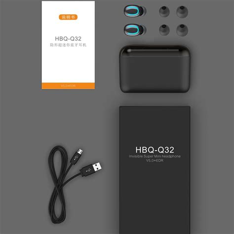 Original Hbq Q32 Tws Wireless Headphones Bluetooth Grandado