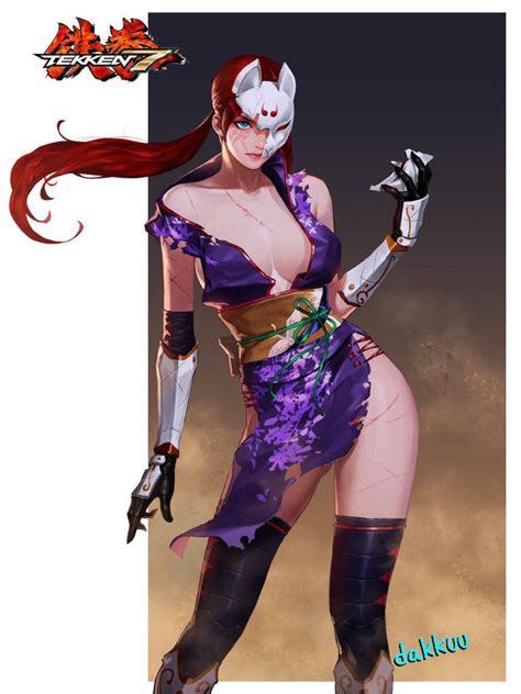 Kunimitsu Tekken 7 drawn by Dakkuu Guerrera de fantasía Chica