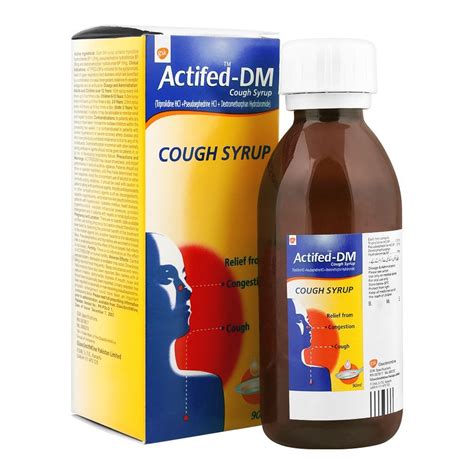 Actifed Dm Syrup 90ml Chemist Cart