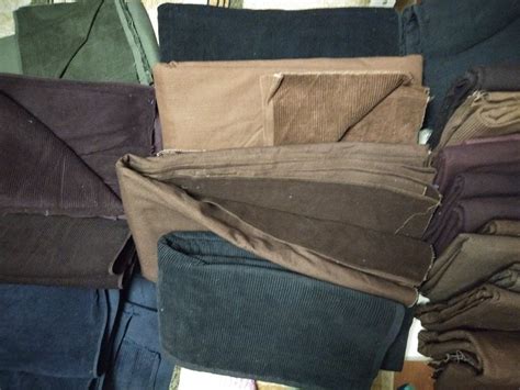 Отрезы тканей. Мерный лоскут.