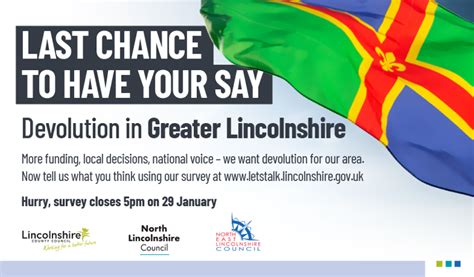 Greater Lincolnshire Devolution Last Chance To Have Your Say North