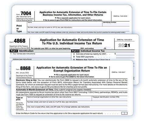 Irs And State Tax Extension Solution For Business