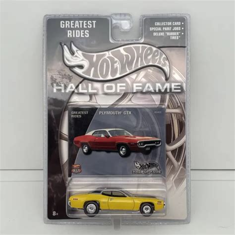 HOT WHEELS 2003 Hall Of Fame 1971 Jaune Plymouth GTX Greatest Rides EUR 11 05 PicClick FR