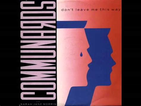 The Communards And Sarah Jane Morris Cover Of Harold Melvin The Blue