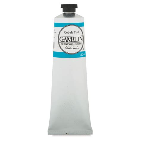 Gamblin Artist S Oil Color Cobalt Teal 150 Ml Tube Michaels