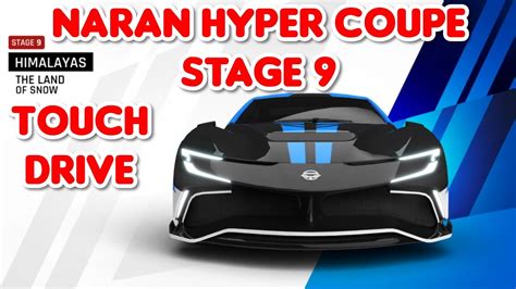 Asphalt 9 NARAN HYPER COUPE Special Event Stage 9 Touchdrive Guide