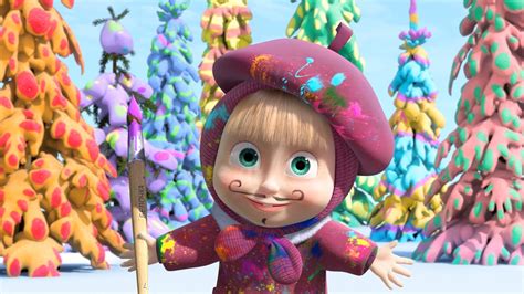 Masha And The Bear Wallpapers High Quality 494