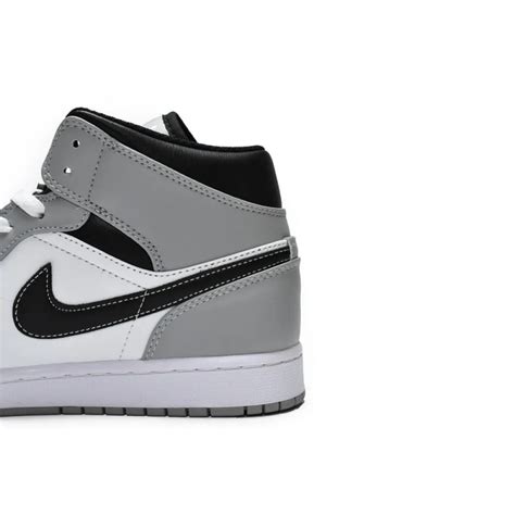 Mid Air Jordan 1 Mid Light Smoke Grey 554724 078 Boostmasterlin