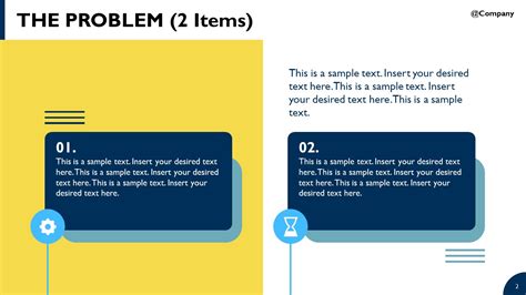 Pitch Deck Template Item Problem Slide Slidemodel