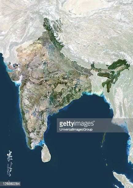 India Satellite View Photos And Premium High Res Pictures Getty Images