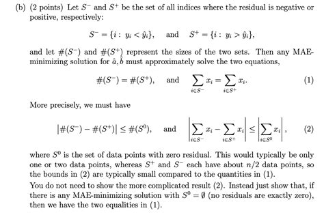 Estimating Equations For L Loss Points In Chegg