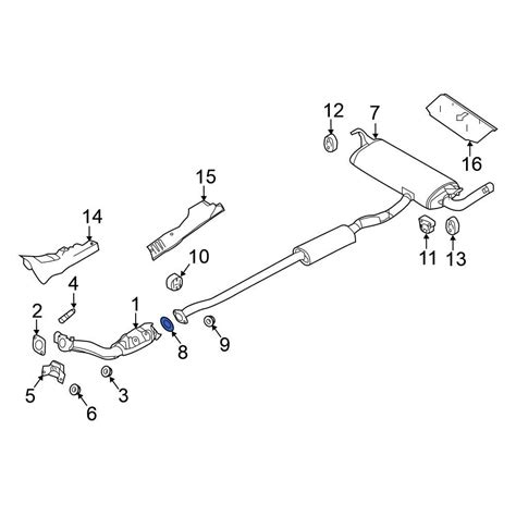 Nissan OE 206928H30A - Exhaust Pipe Connector Gasket