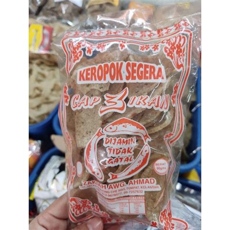 Keropok Segera Cap Ikan Paket Rm Shopee Malaysia