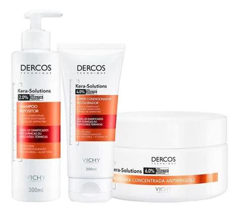 Kit Vichy Dercos Kera solutions sh300ml cond200ml másc200ml Hair