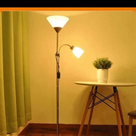 Jual Lampu Tiang Stand Standing Lamp Berdiri Pajangan Lampu Belajar