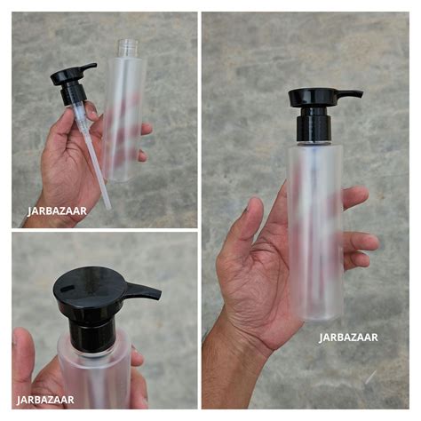 200 ML Sleek Frosted Dispenser Bottle JarBazaar