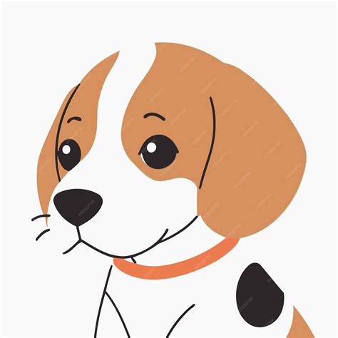 Premium Vector Vector Illustration Of A Cute Beagle For Children