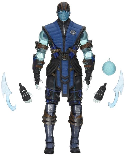 Mezco Toys Mortal Kombat X Sub Zero Ice Version 6 Action Figure New Ebay