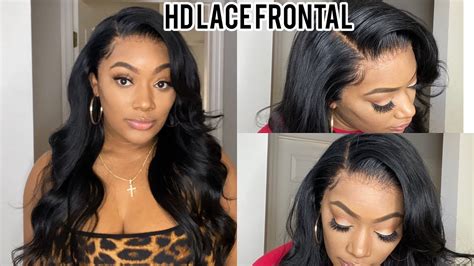 Hd Lace Frontal Wig Instal Step By Step Hd Lace Wig Instal And Style Tutorial Youtube