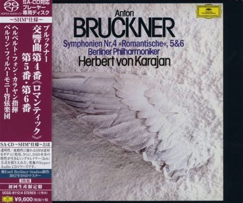 Herbert Von Karajan Bruckner Symphonies No4 6 1975 1979 2018 Sacd