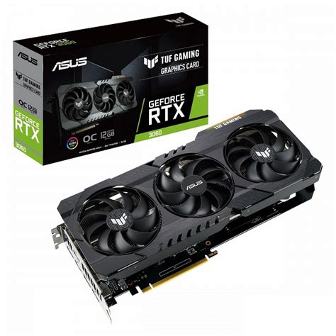 کارت گرافیک ایسوس Asus Tuf Gaming Rtx 3060 Oc 12g تکنونما