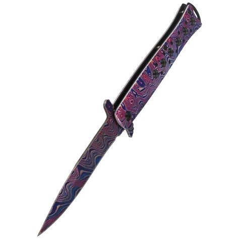 Nóź Herbertz Solingen Italian Stiletto Style Stainless Colorful 584713