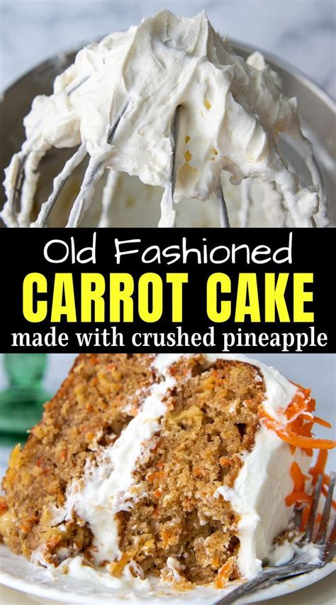 Moist carrot cake with pineapple – Artofit