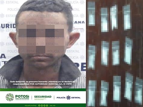 POR PRESUNTA POSESIÓN DE DROGA POLICÍAS ESTATALES DETIENEN A UN HOMBRE