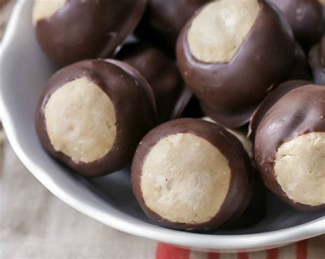 Easy Buckeyes Recipe {only 5 Ingredients } Lil Luna