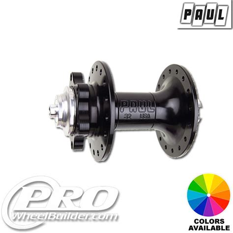 Paul Bolt Disc Fhub Front Hub Prowheelbuilder Prowheelbuilder