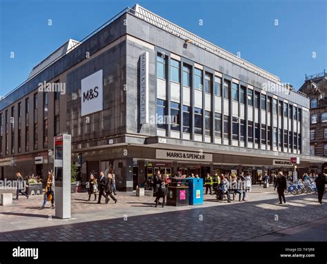 Marks And Spencers Department Store In Argyle Street Glasgow Scotland