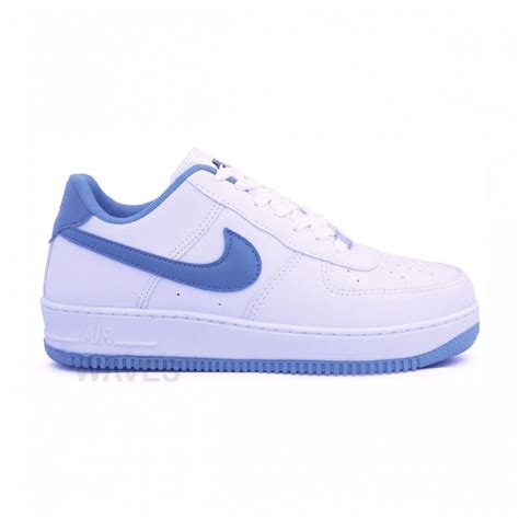 Air Force Af Retro Branco Celeste Claro Waves Calcados