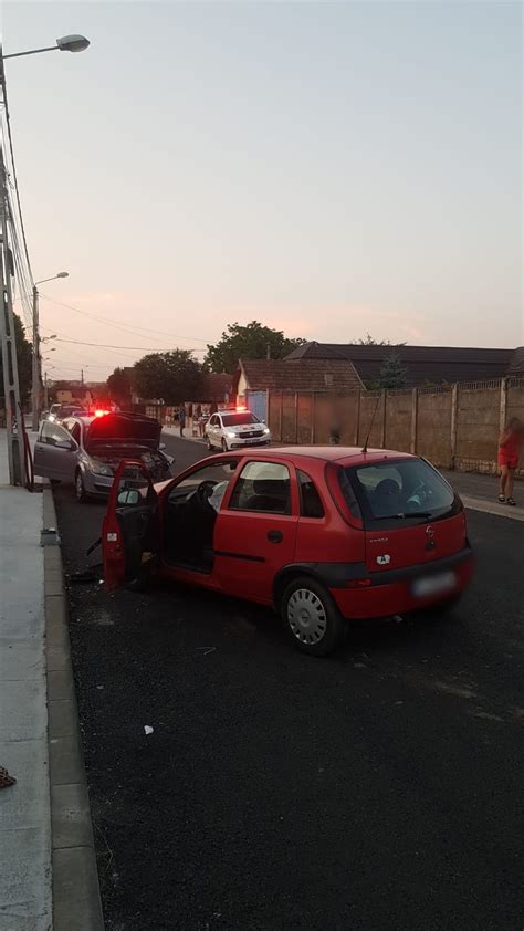 Accident în Câmpia Turzii pe strada Aurel Vlaicu FOTO Ştiri de Cluj