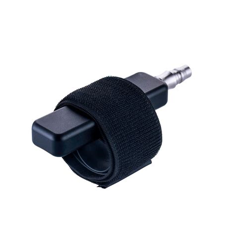 Black Dildo Bondage Adapter For Sex Machine With Quick Air Connector