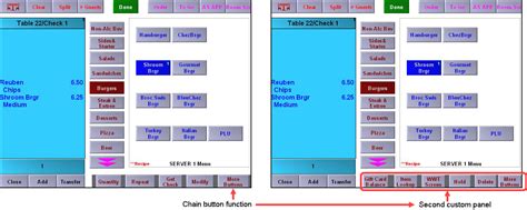 Aloha Pos Using Custom Table Service Order Entry Screen Ncr Docs