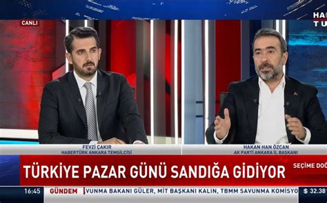 Seçime Doğru 29 Mart 2024 Hakan Han Özcan Habertürk te HABERTURK TV